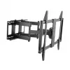 Manhattan TV laikiklis sieninis (Full Motion), ekranams nuo 37 inch iki 100 inch, VESA 200x200–900x600 mm, max 80 kg, juodas