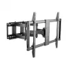 Manhattan TV laikiklis sieninis (Full Motion), ekranams nuo 37 inch iki 100 inch, VESA 200x200–900x600 mm, max 80 kg, juodas