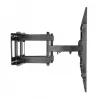 Manhattan TV laikiklis sieninis (Full Motion), ekranams nuo 37 inch iki 100 inch, VESA 200x200–900x600 mm, max 80 kg, juodas