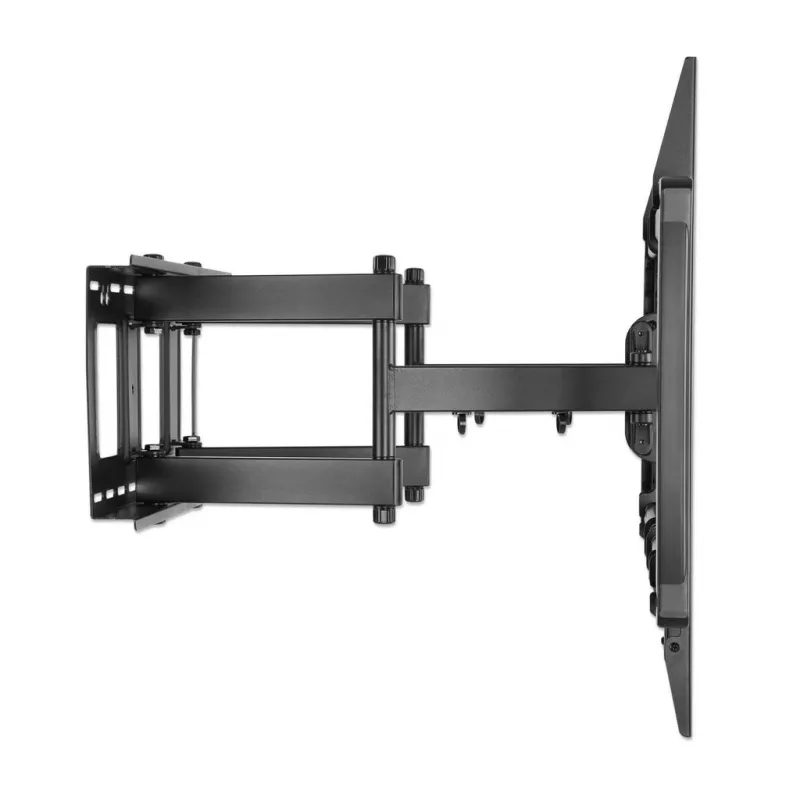 Manhattan TV laikiklis sieninis (Full Motion), ekranams nuo 37 inch iki 100 inch, VESA 200x200–900x600 mm, max 80 kg, juodas