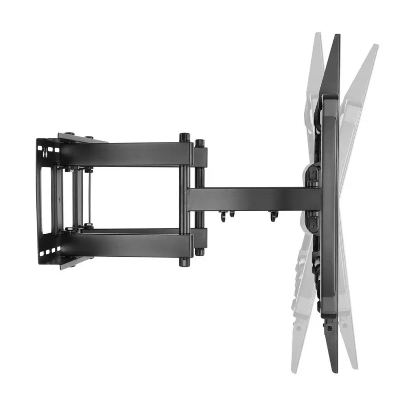 Manhattan TV laikiklis sieninis (Full Motion), ekranams nuo 37 inch iki 100 inch, VESA 200x200–900x600 mm, max 80 kg, juodas