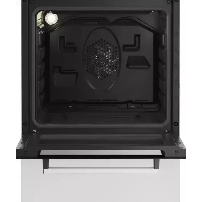 Laisvai pastatoma dujinė-elektrinė viryklė BEKO FSE52323DWD, 4 degiklių kaitlentė, 60 cm, 55 L orkaitė, energijos klasė A