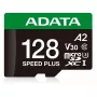 ADATA Speed Plus 128 GB MicroSDXC Class 10 atminties kortelė
