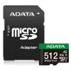 ADATA Speed Plus 512 GB MicroSDXC atminties kortelė, Class 10, UHS-I U3, V30