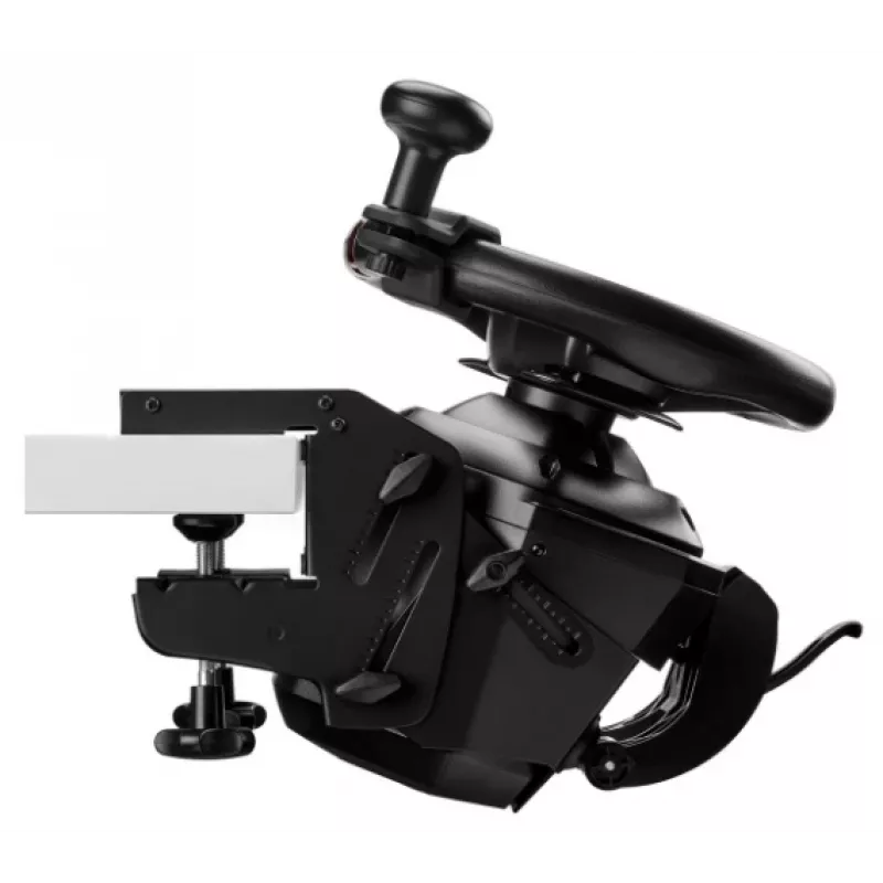 Thrustmaster T128-P juodas USB vairas su pedalais PC, PS4, PS5 analoginis