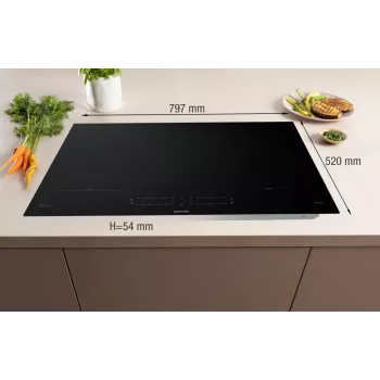 Gorenje GI8432BSCWF Indukcinė kaitlentė, juoda, įmontuojama, 60 cm