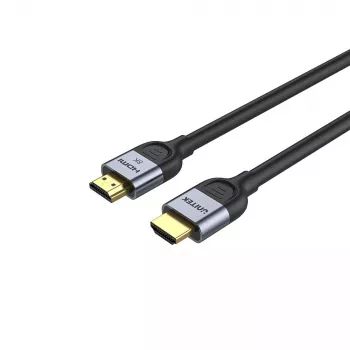 HDMI kabelis UNITEK C11086GY01-1.5M 1,5 m 48 Gbit/s ARC juoda pilka