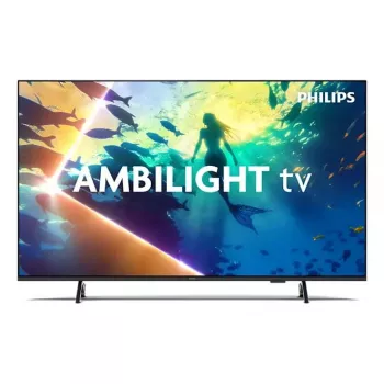 LED televizorius Philips 50PUS8010/12 50 colių (126 cm) 4K Ultra HD 3840x2160, LED, Titan OS, HDMI 2.1, Ambilight, Wi-Fi, Bluetooth 5.2