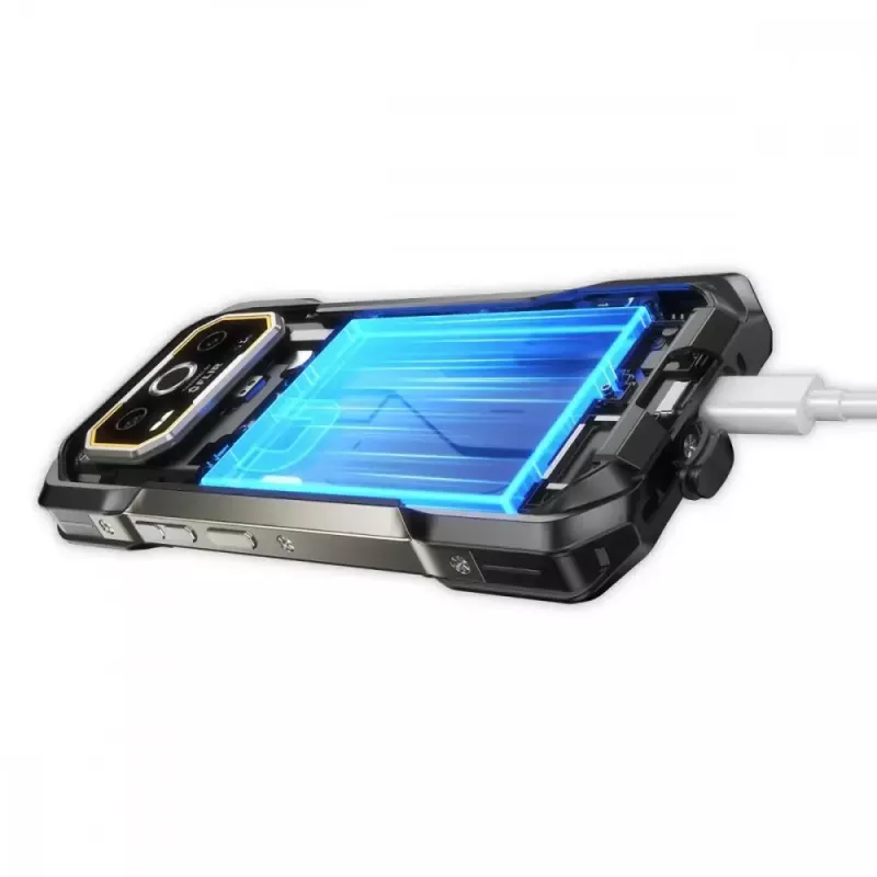 Išmanusis telefonas UleFone Armor 27T 6.58 colio 12GB RAM 256GB Juodas, energijos klasė A