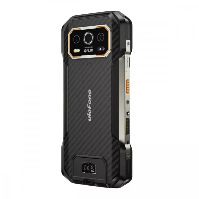 Išmanusis telefonas UleFone Armor 27T 6.58 colio 12GB RAM 256GB Juodas, energijos klasė A