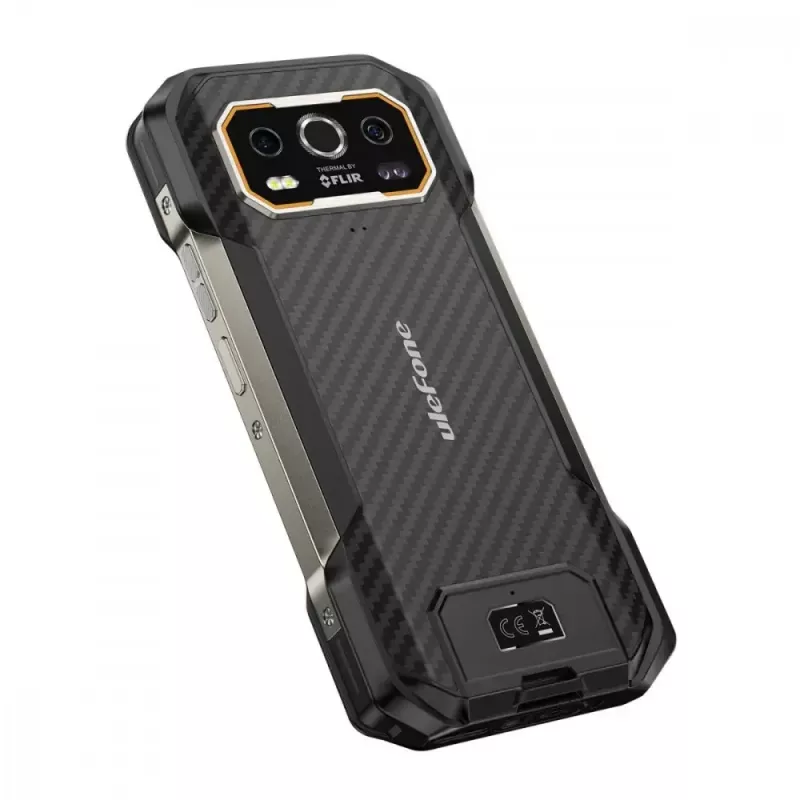 Išmanusis telefonas UleFone Armor 27T 6.58 colio 12GB RAM 256GB Juodas, energijos klasė A
