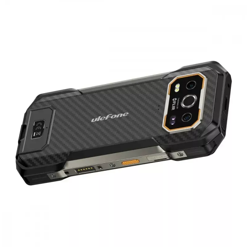 Išmanusis telefonas UleFone Armor 27T 6.58 colio 12GB RAM 256GB Juodas, energijos klasė A
