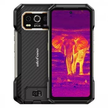 Išmanusis telefonas UleFone Armor 27T 6.58 colio 12GB RAM 256GB Juodas, energijos klasė A