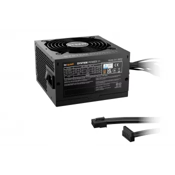 be quiet! System Power 11 650W maitinimo blokas 20+4 pin ATX ATX juodas