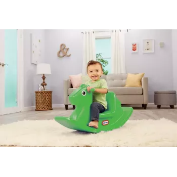 Supamasis žaislas Little Tikes Ricking Horse 174209E3 laimo žalia – supamasis arkliukas mažiems vaikams, skirtas žaidimams namuose