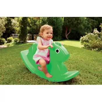 Supamasis žaislas Little Tikes Ricking Horse 174209E3 laimo žalia – supamasis arkliukas mažiems vaikams, skirtas žaidimams namuose
