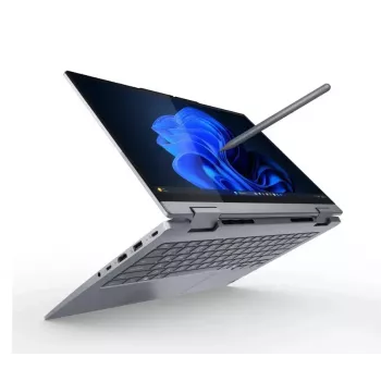 Nešiojamas kompiuteris Lenovo ThinkBook 14 G5 2in1 14,0 colio Ultra 5 225U 16GB 512GB INT W11Pro Liečiamas Luna Pilka