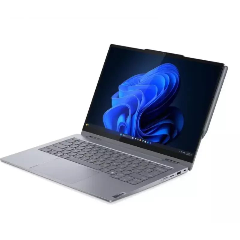 Nešiojamas kompiuteris Lenovo ThinkBook 14 G5 2in1 14,0 colio Ultra 5 225U 16GB 512GB INT W11Pro Liečiamas Luna Pilka