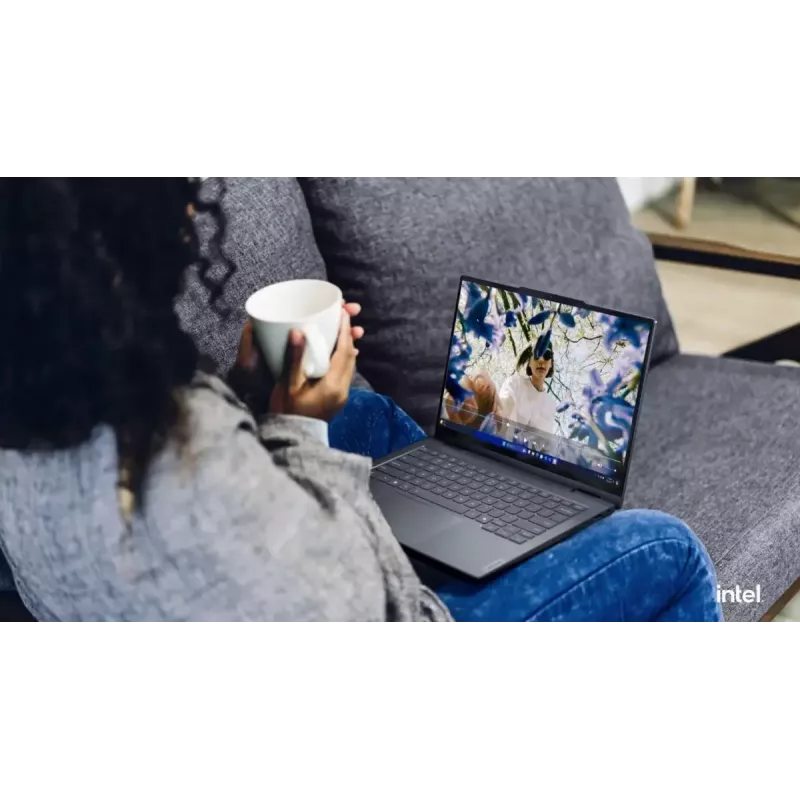 Nešiojamas kompiuteris Lenovo ThinkBook 14 G5 2in1 14,0 colio Ultra 5 225U 16GB 512GB INT W11Pro Liečiamas Luna Pilka