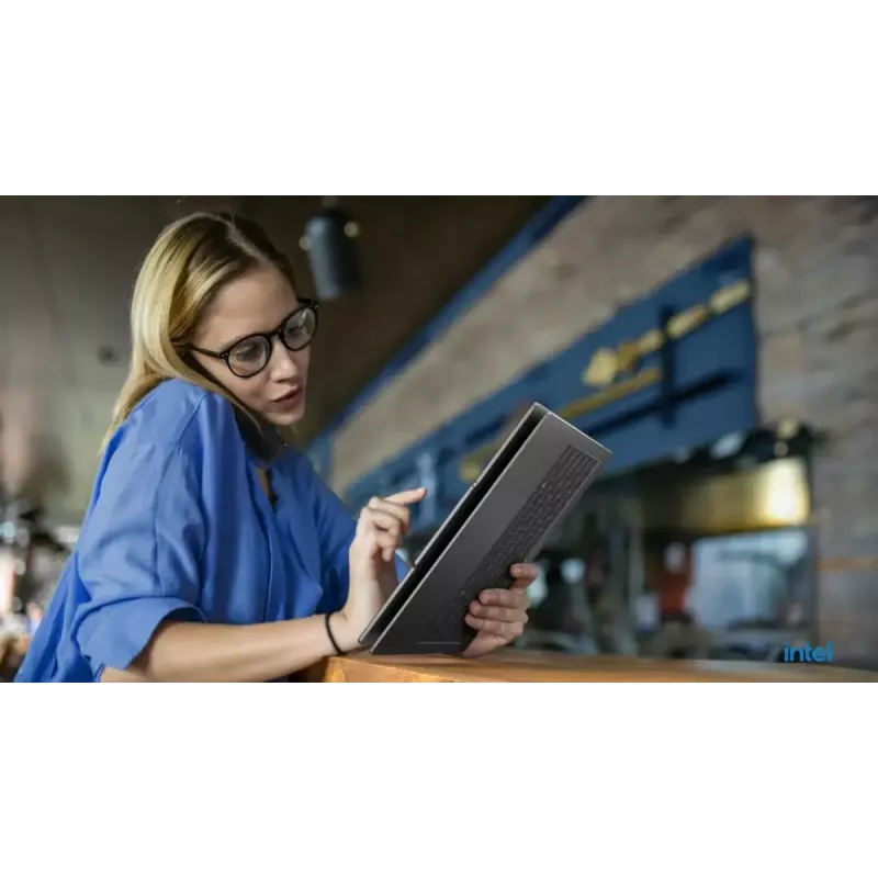 Nešiojamas kompiuteris Lenovo ThinkBook 14 G5 2in1 14,0 colio Ultra 5 225U 16GB 512GB INT W11Pro Liečiamas Luna Pilka