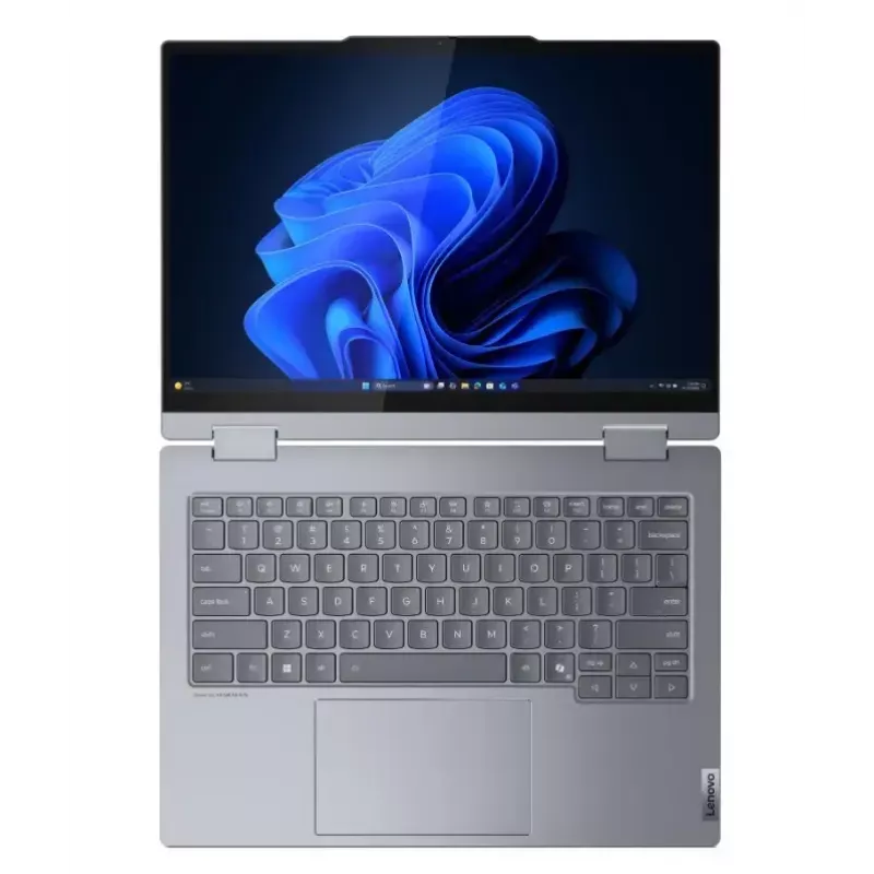 Nešiojamas kompiuteris Lenovo ThinkBook 14 G5 2in1 14,0 colio Ultra 5 225U 16GB 512GB INT W11Pro Liečiamas Luna Pilka