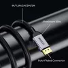 DisplayPort kabelis Unitek C1628GY01-2M — 2 m, DisplayPort 2.1, 7680×4320 @ iki 240 Hz, 32.4 kanalai, alavuota varis