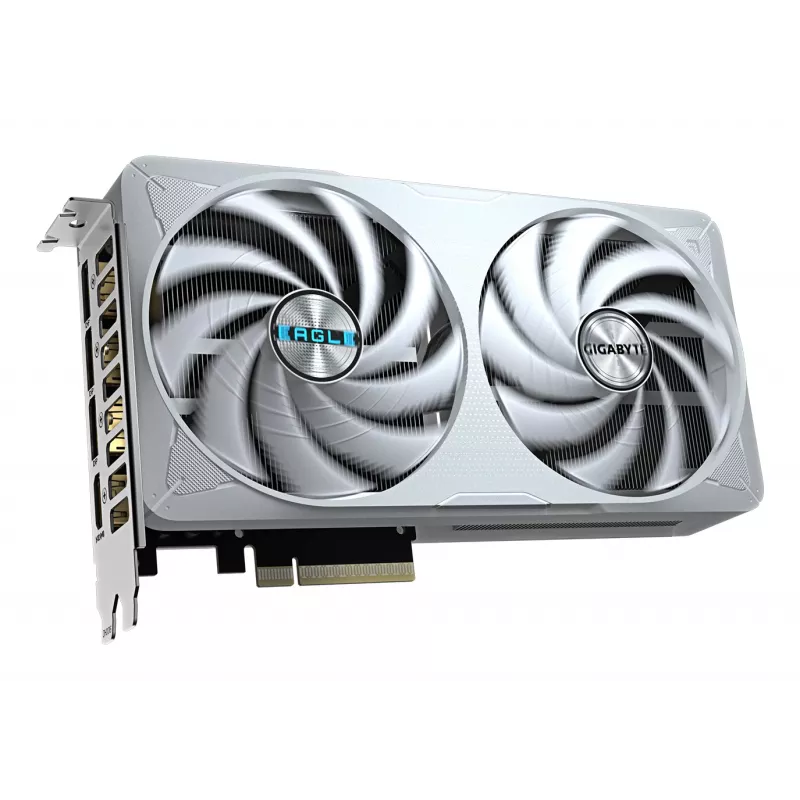 GIGABYTE GeForce RTX 5060 Ti EAGLE OC ICE 8G vaizdo plokštė – 8 GB GDDR7, 128 bit, PCI-E 5.0, 2617 MHz branduolio dažnis, 3x DisplayPort, 1x HDMI, GV-N506TEAGLEOC ICE-8GD