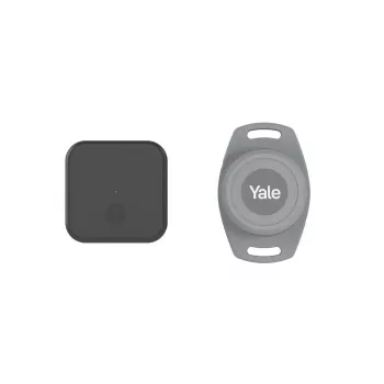 Yale Smart Opener belaidis garažo vartų priedas Bluetooth, juodas/pilkas, 50×50×32 mm