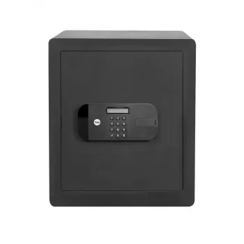 Laisvai pastatomas seifas Yale YSEB/400/EB1 plieninis juodas su elektronine spyna