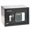 Sieninis seifas Yale YSG/250/DB2 – plieninis, kombinuotas užraktas, 16 l, juodas, tvirtinamas prie grindų/sienos
