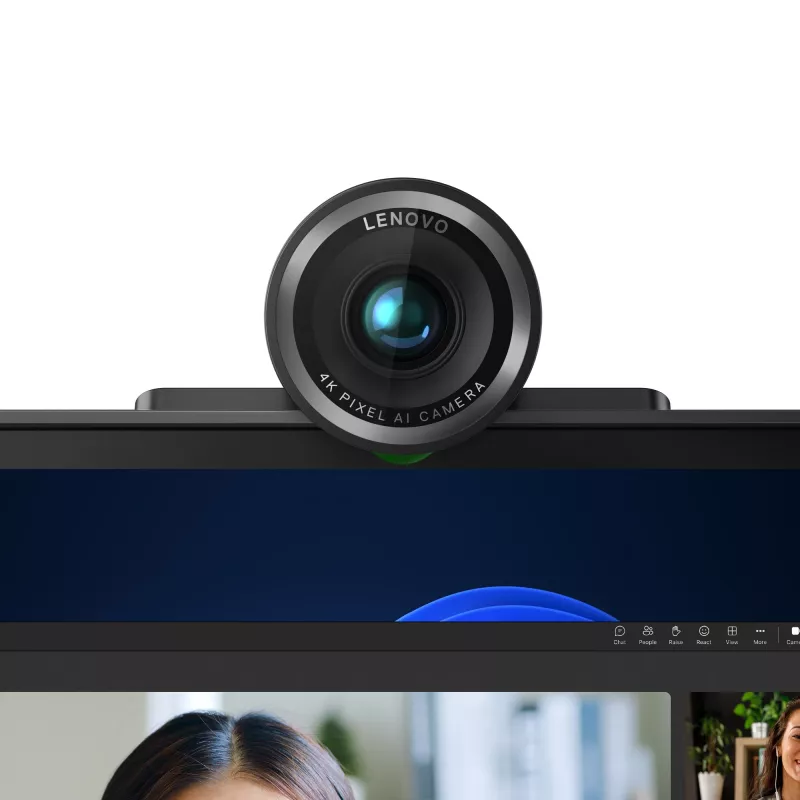 Lenovo 4XC1Q25246 internetinė kamera 8 MP 1920 x 1080 pikselių USB-C Juoda
