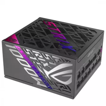 ASUS ROG STRIX-1000P-GAMING maitinimo blokas 1000 W 20+4 pin ATX ATX juodas, sidabrinis