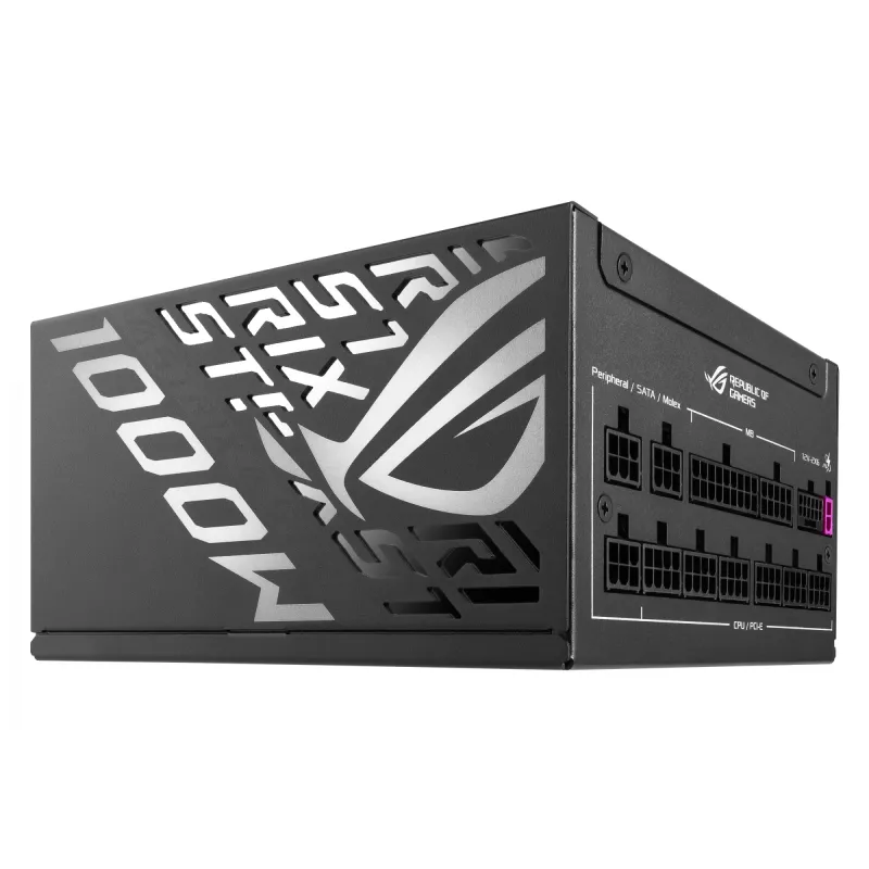 ASUS ROG STRIX-1000P-GAMING maitinimo blokas 1000 W 20+4 pin ATX ATX juodas, sidabrinis