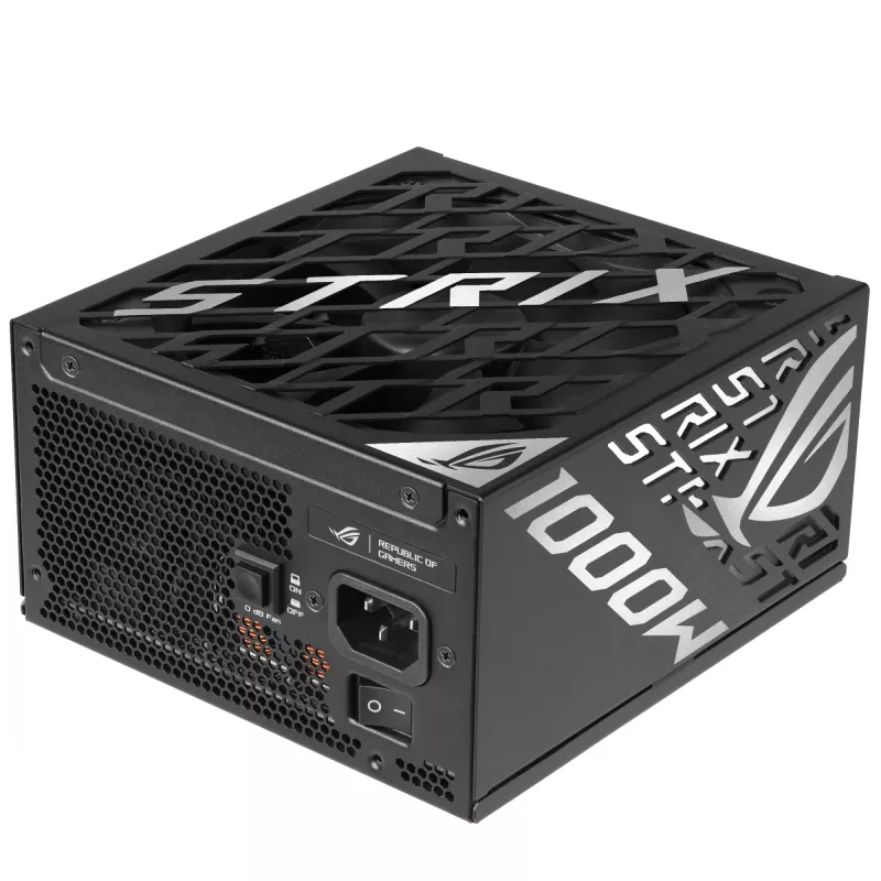 ASUS ROG STRIX-1000P-GAMING maitinimo blokas 1000 W 20+4 pin ATX ATX juodas, sidabrinis