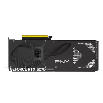 PNY GeForce RTX 5070 12 GB Overclocked Triple Fan - 12 GB GDDR7 - DisplayPort 2.1b / HDMI 2.1b