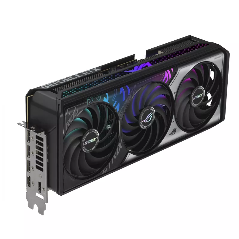 Vaizdo plokštė ASUS GeForce RTX 5070 Ti — 16 GB GDDR7, PCIe 5.0, 256 bitų, 3 lizdų, 332 mm, 3 ventiliatoriai