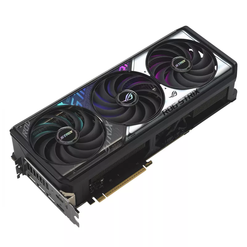 Vaizdo plokštė ASUS GeForce RTX 5070 Ti — 16 GB GDDR7, PCIe 5.0, 256 bitų, 3 lizdų, 332 mm, 3 ventiliatoriai
