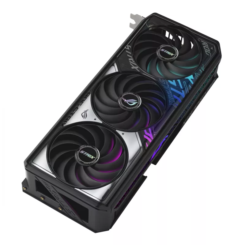 Vaizdo plokštė ASUS GeForce RTX 5070 Ti — 16 GB GDDR7, PCIe 5.0, 256 bitų, 3 lizdų, 332 mm, 3 ventiliatoriai