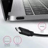 Axagon HMC-5G21 USB 10Gbps centras, 2x USB-A, 2x USB-C, HDMI 4k/30Hz, PD 60W, USB-C kabelis