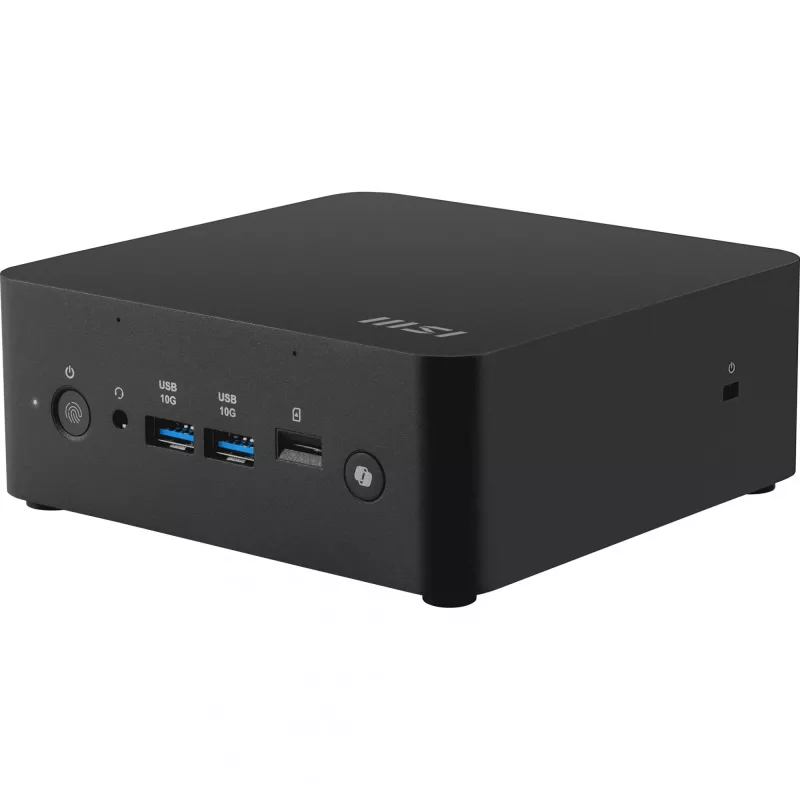 MSI Cubi NUC AI+ 2MG-001EU Copilot+ PC Intel Core Ultra 7 258V 32 GB LPDDR5x-SDRAM 1 TB SSD Windows 11 Pro Mini kompiuteris Juodas