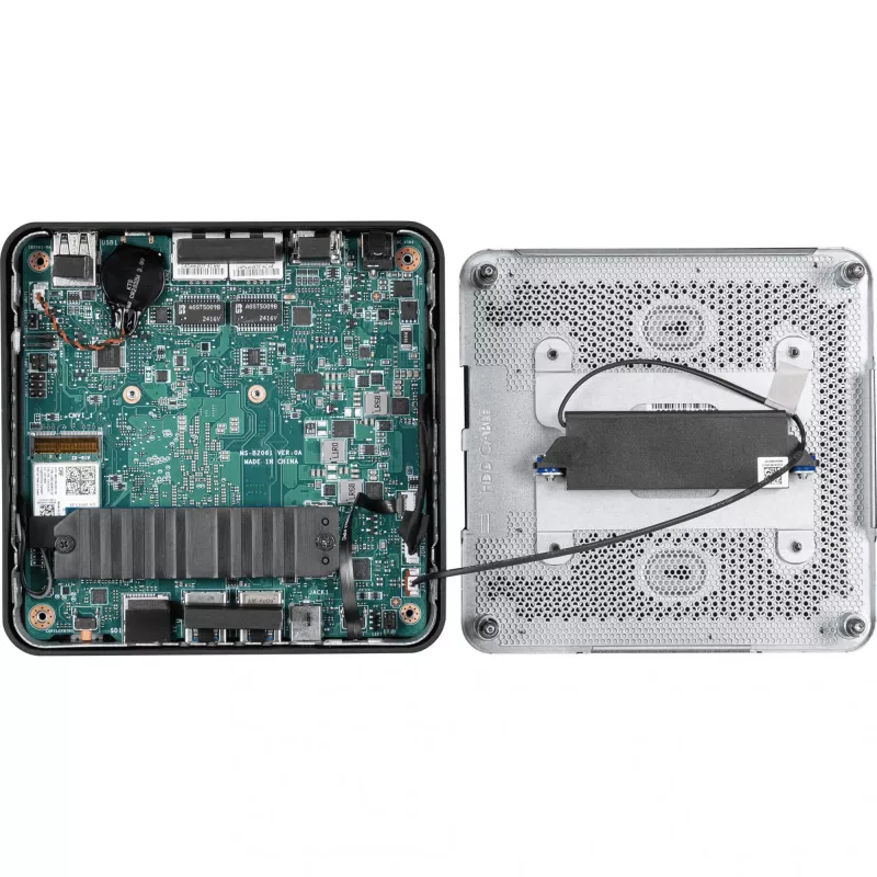 MSI Cubi NUC AI+ 2MG-001EU Copilot+ PC Intel Core Ultra 7 258V 32 GB LPDDR5x-SDRAM 1 TB SSD Windows 11 Pro Mini kompiuteris Juodas