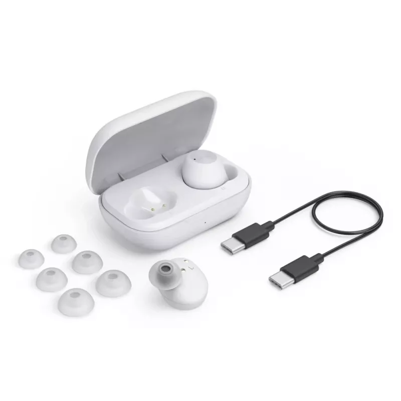Hama Spirit Chop II belaidės ausinės True Wireless Stereo (TWS) sportinės Bluetooth baltos