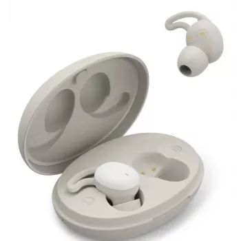 Hama Spirit Calm belaidžiai ausinukai True Wireless Stereo (TWS) į ausį, skambučiams/muzikai, smėlio/baltos spalvos
