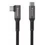 USB laidas GENESIS NVC-2219 USB 3.2 Gen 2 5 m USB C juodas, pilkas
