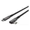 USB laidas GENESIS NVC-2219 USB 3.2 Gen 2 5 m USB C juodas, pilkas