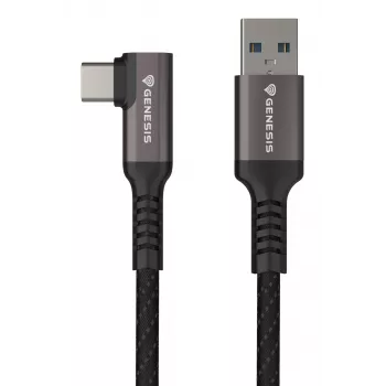 GENESIS NVC-2220 USB laidas USB 3.2 Gen 1 (3.1 Gen 1) 3 m USB A USB C juodas, pilkas