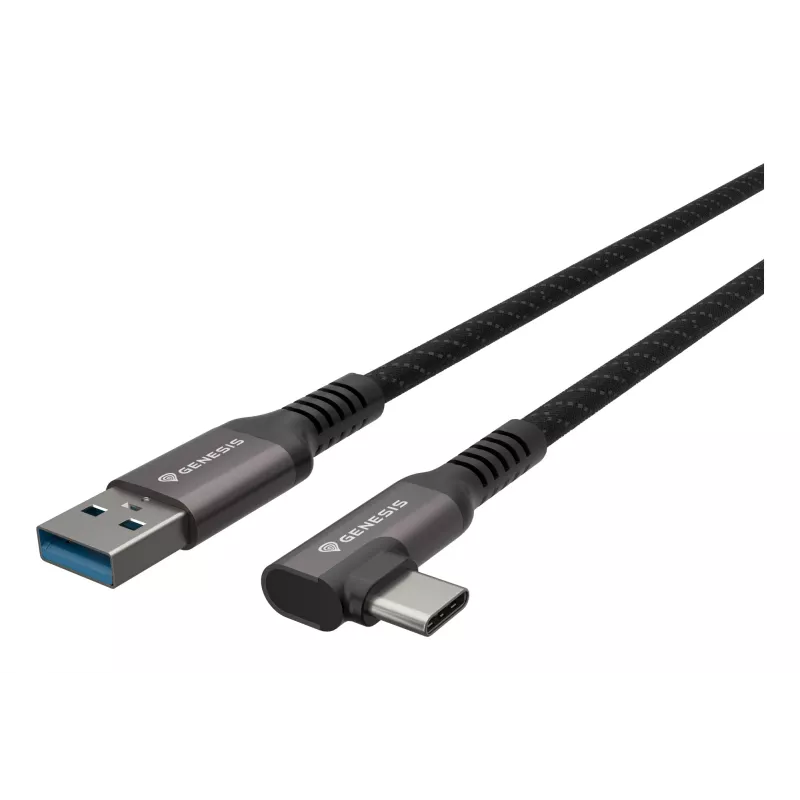 GENESIS NVC-2221 USB kabelis USB 3.2 Gen 1 (3.1 Gen 1) 5 m USB A USB C juoda, pilka