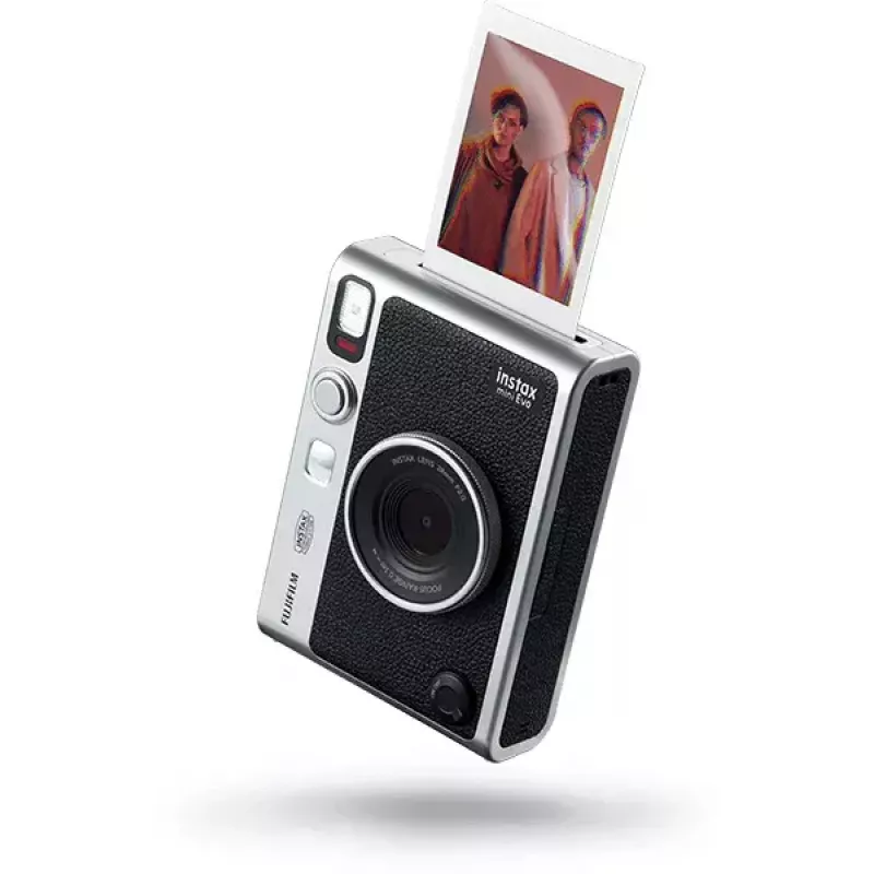 Kamera Fujifilm Instax mini Evo 1/5 colio CMOS 2560 x 1920 pikselių 62 x 46 mm Juoda