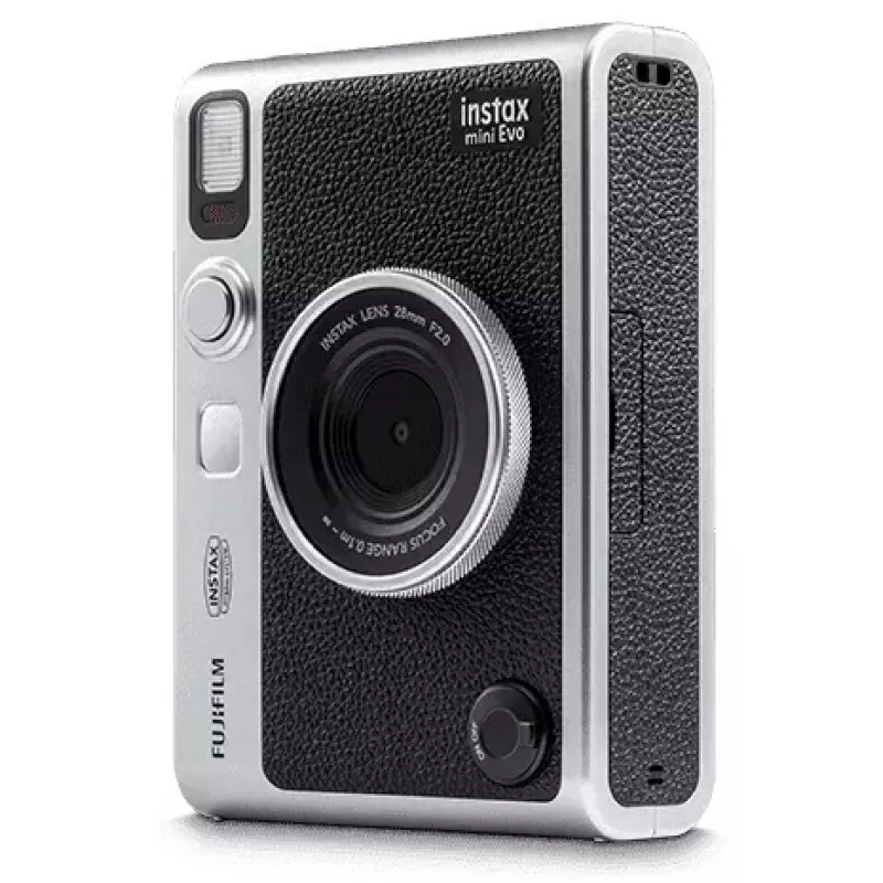 Kamera Fujifilm Instax mini Evo 1/5 colio CMOS 2560 x 1920 pikselių 62 x 46 mm Juoda