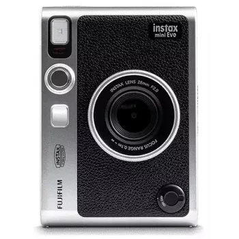 Kamera Fujifilm Instax mini Evo 1/5 colio CMOS 2560 x 1920 pikselių 62 x 46 mm Juoda